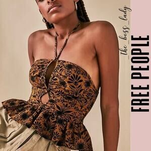 Free People Dandelion top halter